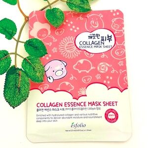 New $5ea OR 5/$18 ESFOLIO Collagen Moisturizing and Nourushing Facial Mask
